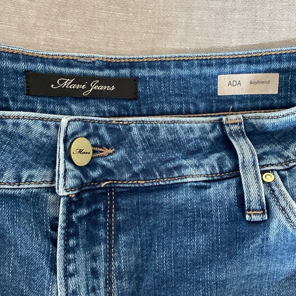 Mavi “Ada” Boyfriend Distressed Denim - Picture 2 of 5